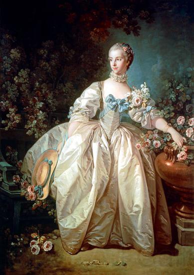 Francois Boucher Madame Bergeret France oil painting art